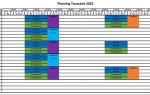 planning des vacances 
