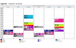 planning des entraînements